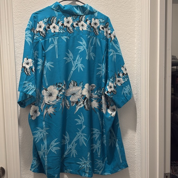 Lvish 4XL men’s tropical Hawaiian button front shirt - Picture 7 of 7
